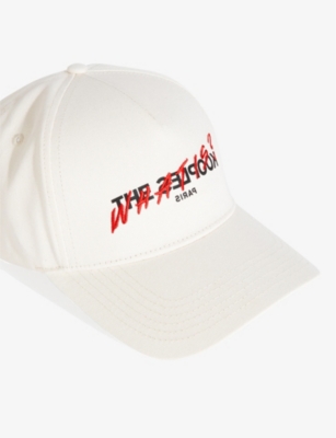 THE KOOPLES: What is? logo-print cotton cap