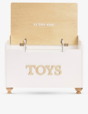 LE TOY VAN: Scalloped wooden toy box 53cm