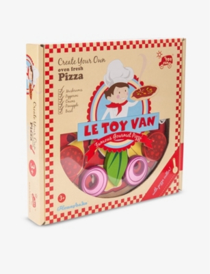 LE TOY VAN: Honeybake create your own pizza set 20cm