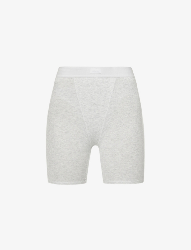 Boyfriend high-rise stretch-jersey pyjama bottoms
