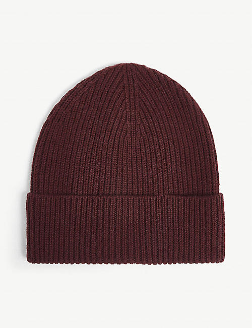 CHINTI AND PARKER: Essentials ribbed-knit wool and cashmere-blend beanie hat