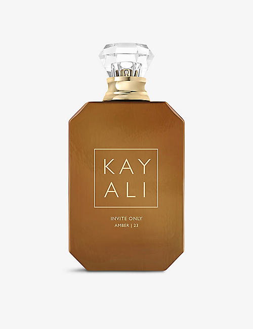 HUDA BEAUTY: Kayali Invite Only Amber 23 eau de parfum 50ml