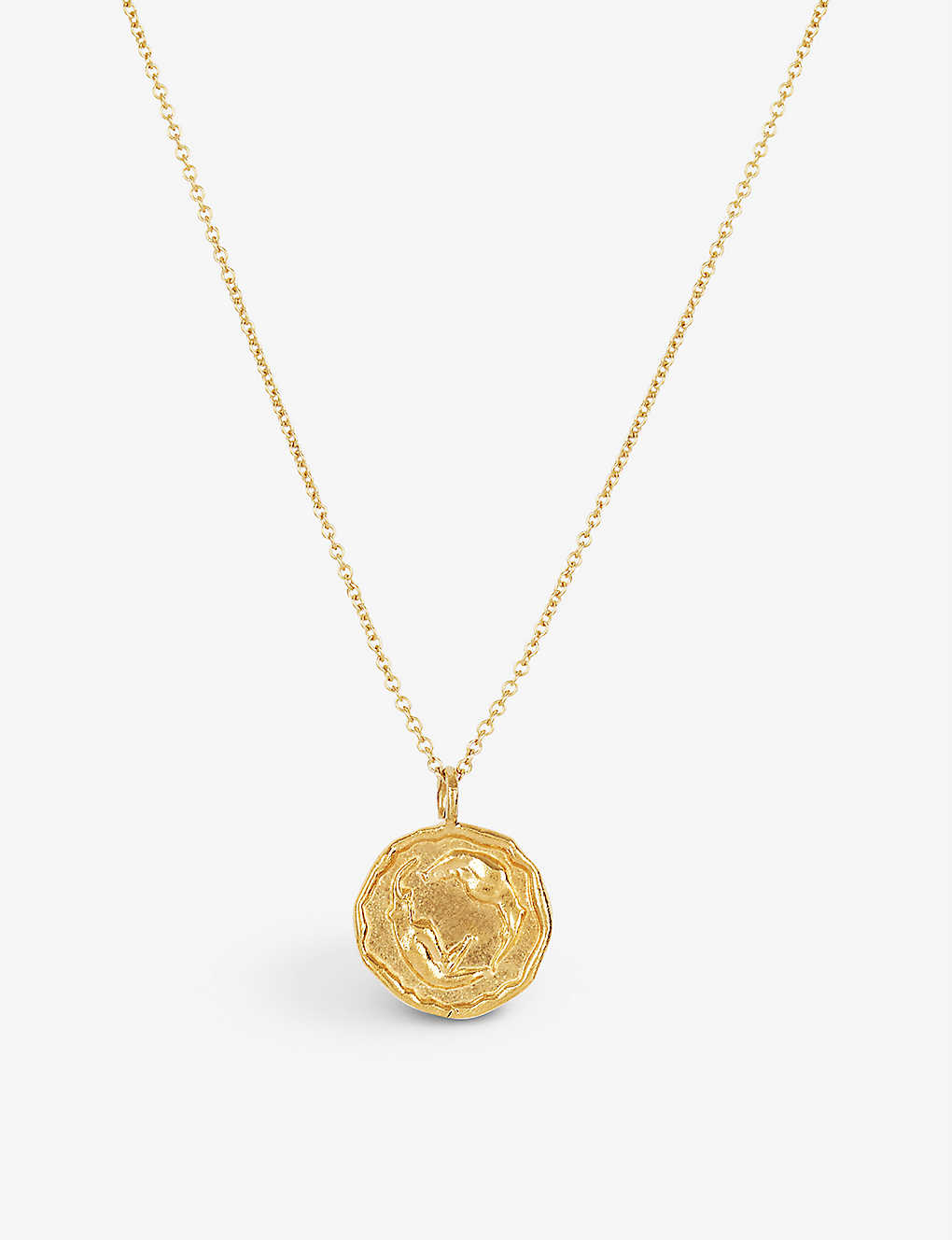 La Maison Couture Deborah Blyth Espoir 18ct Yellow Gold-plated Recycled Brass Necklace