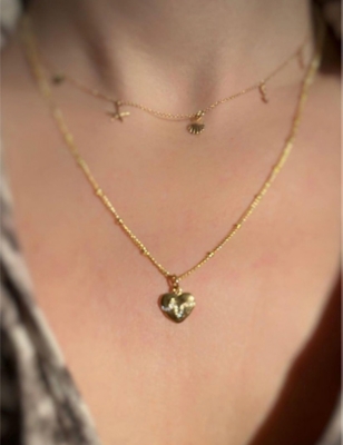 La Maison Couture Womens With Love Darling Global Goals #3 Heartbeat 14ct Yellow Gold-plated Vermeil Sterling-silver A In Gold