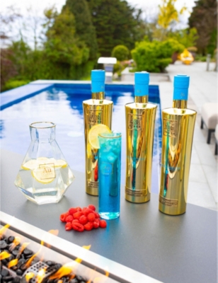 AU VODKA: AU blue raspberry vodka 700ml