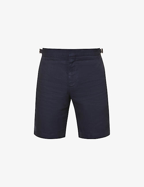 ORLEBAR BROWN: Norwich slim-fit linen shorts
