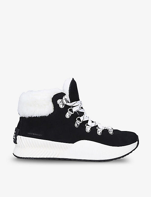 SOREL: Out ‘N About III Conquest high-top suede trainers