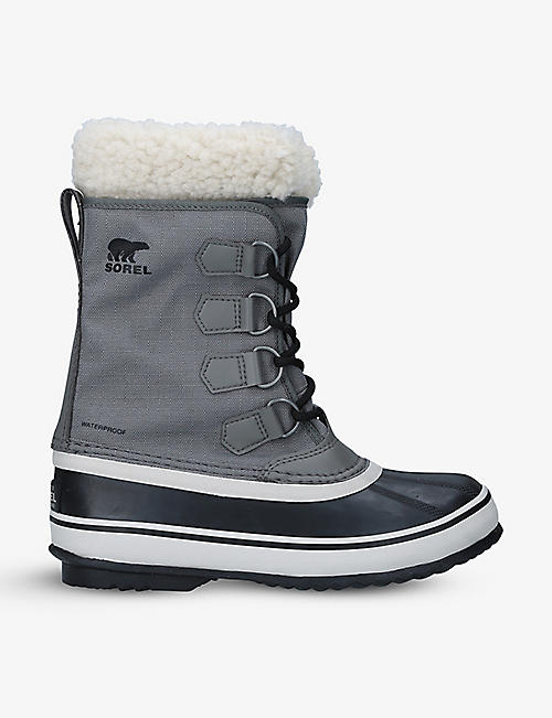 SOREL：Winter Carnival 防水软壳面料雪地靴