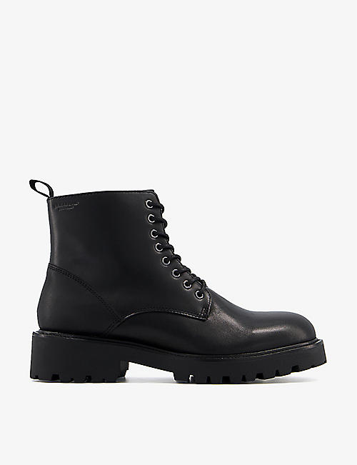 VAGABOND: Kenova lace-up leather boots