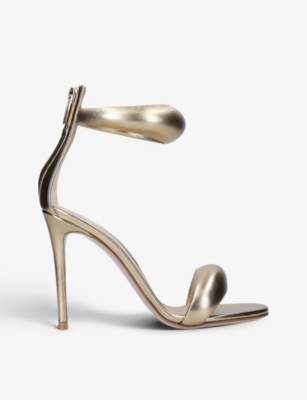 Gianvito rossi best sale metallic sandals