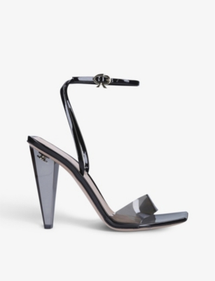 GIANVITO ROSSI Odyssey square-toe perspex heels