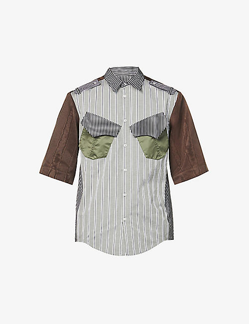 NICOMEDE: Warrior regular-fit cotton shirt