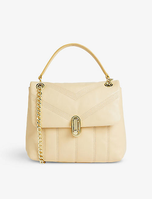 TED BAKER: Ayalina quilted leather cross-body bag