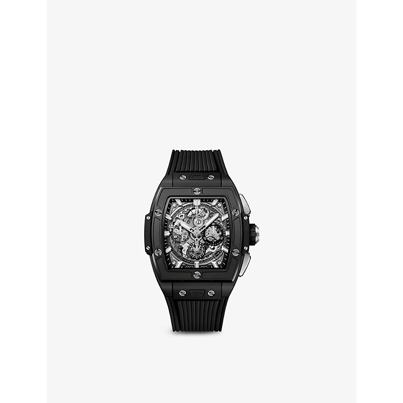 Hublot Chronograph Automatic Watch 642.ci.0170.rx In Black / Skeleton