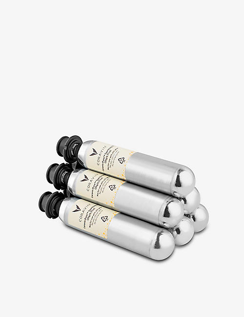 CORAVIN: Pure™ Sparkling CO2 refill canisters pack of six