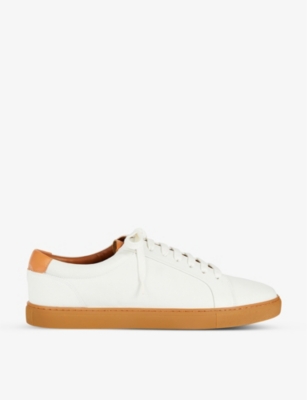 dennton leather brogue trainers
