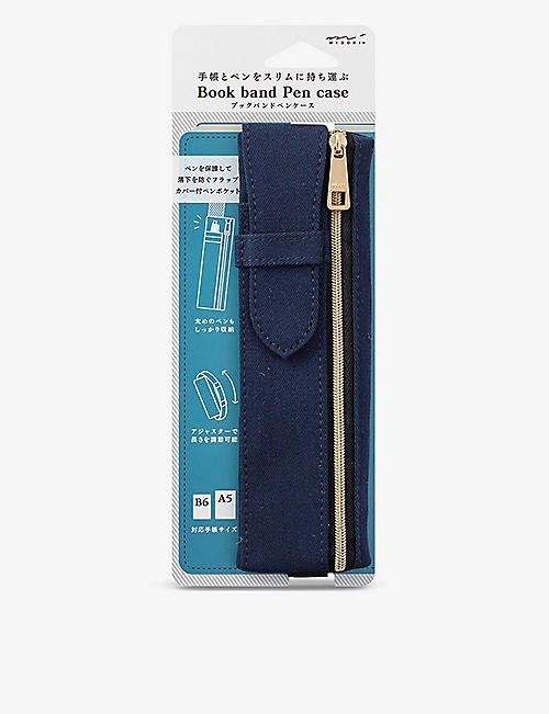 MIDORI: Book band pen case