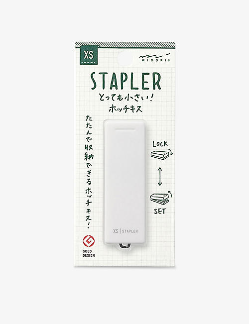 MIDORI: Logo-print stapler 6.2cm
