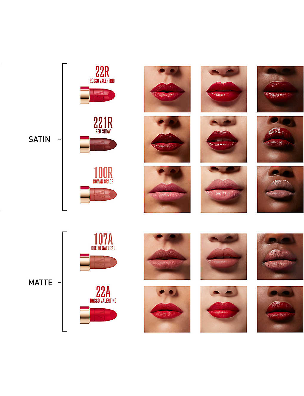 VALENTINO BEAUTY Rosso Valentino limited-edition lipstick gift set
