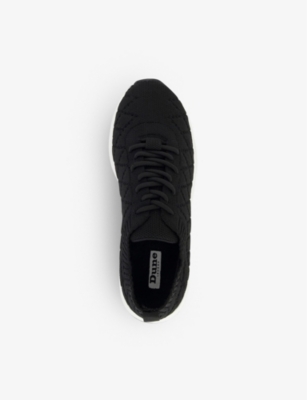 black evening trainers