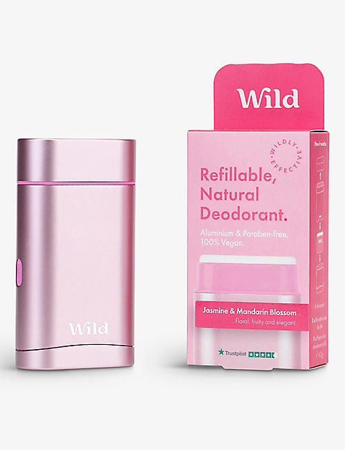 WILD: Jasmine & Mandarin refillable natural deodorant 43g