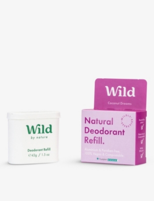WILD: Coconut Dreams natural deodorant refill 43g
