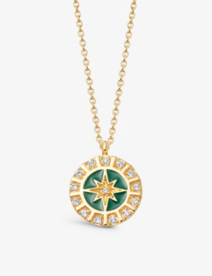 Astley Clarke Womens Yellow Gold Vermeil Celestial Astra 18ct Yellow Gold-plated Vermeil Sterling Si