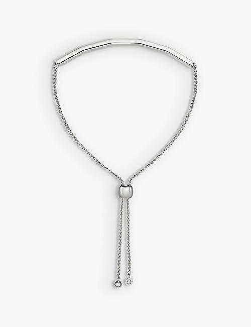 ASTLEY CLARKE: Deco Kula sterling-silver chain bracelet