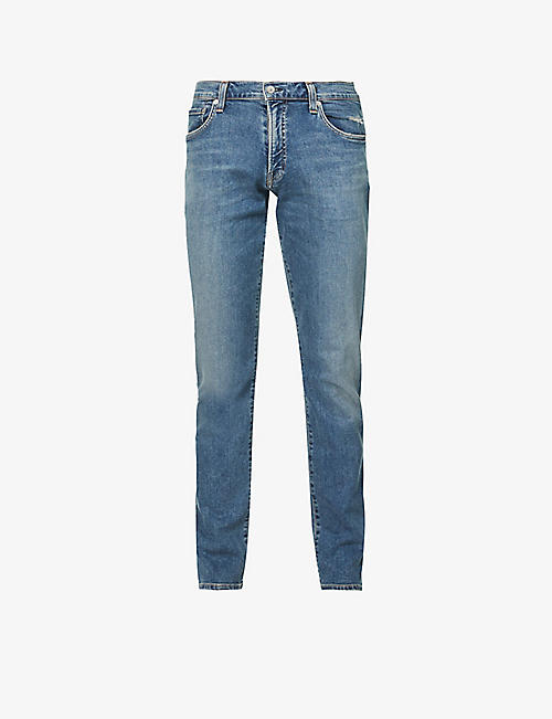 CITIZENS OF HUMANITY: Gage regular-fit straight stretch-denim jeans