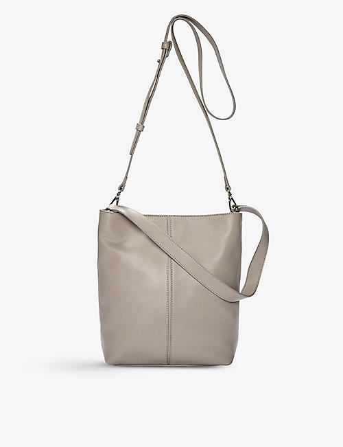 THE WHITE COMPANY: Leather cross-body bag