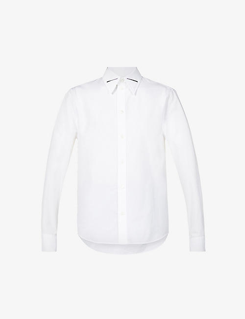 BOTTEGA VENETA: Hardware-embellished regular-fit cotton shirt