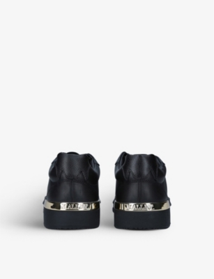 mallet grftr leather trainers