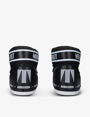 MOON BOOT: Classic Low branded nylon snow boots 3-7 years