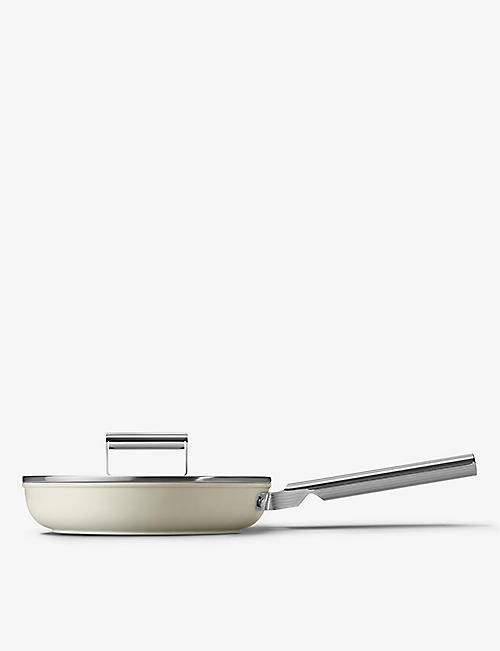 SMEG: 50’s Style non-stick aluminium and stainless-steel frying pan 24cm
