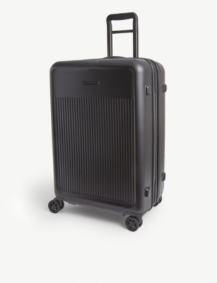 Briggs & Riley Sympatico Medium Expandable Spinner Suitcase 64cm In Matte Black