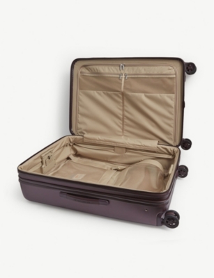 Shop Briggs & Riley Sympatico Hard Case 4-wheel Expandable Suitcase 715cm In Matte Plum