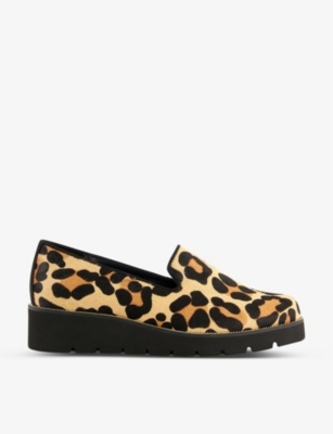 dune leopard print shoes