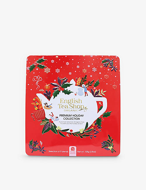 ENGLISH TEA SHOP: Premium Holiday collection 72-piece teabag set