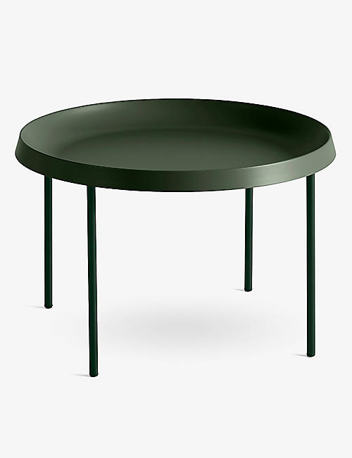 HAY: Tulou circular steel coffee table 55cm x 35cm