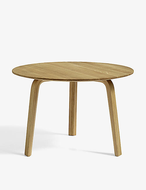 HAY: Bella circular wooden coffee table 60cm x 39cm