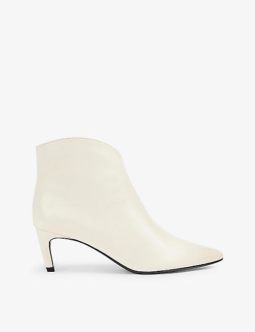 TED BAKER: Galiana stiletto leather ankle boots