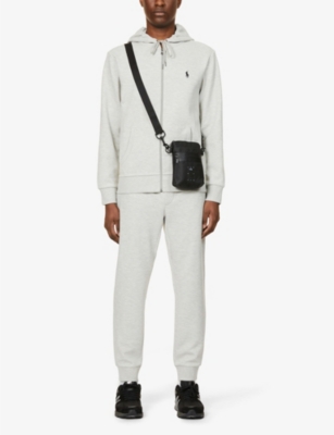 Polo Ralph Lauren Drawstring Hoodie With Signature Polo Pony Motif In Light Sport Heather