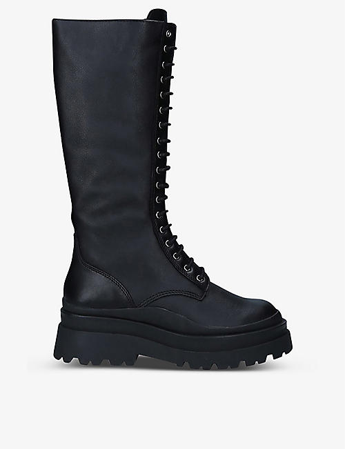 ALDO: Astoha lace-up leather combat boots