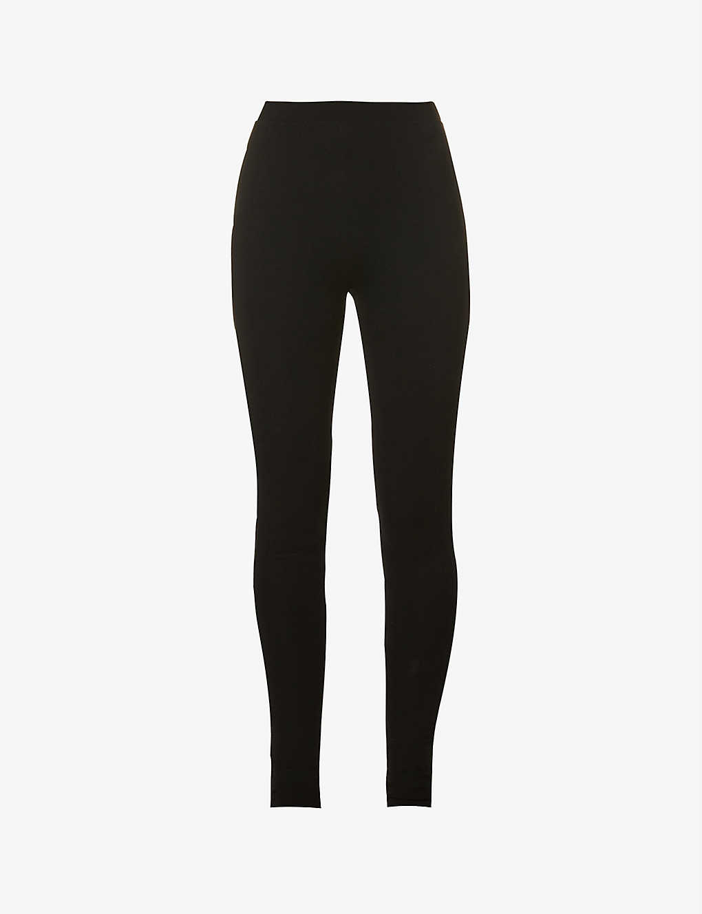 Flared-leg high-rise stretch-woven trousers Selfridges & Co Women Clothing Pants Stretch Pants 