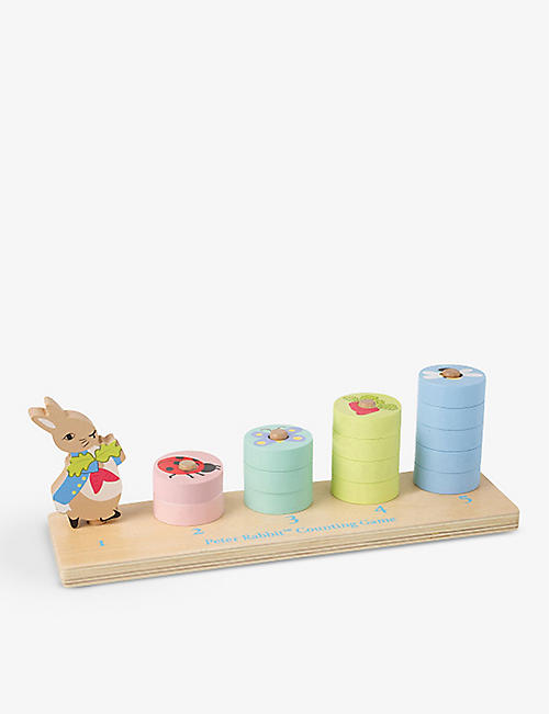 ORANGE TREE TOYS: Peter Rabbit wooden counting game