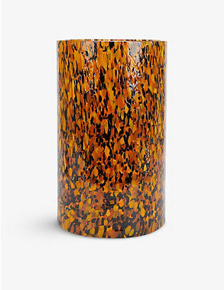STORIES OF ITALY: Macchia Murano glass vase 20cm