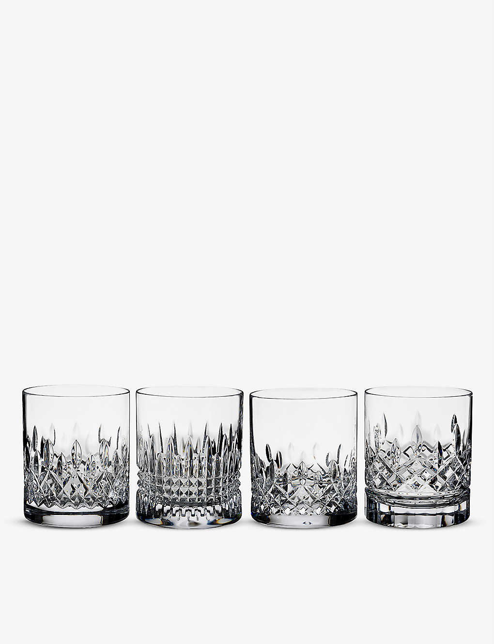 Waterford Lismore Evolution Crystal Tumblers Set Of Four