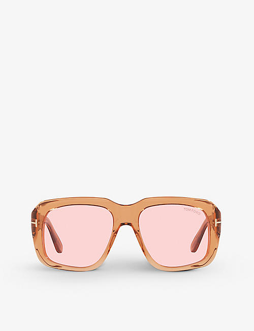 TOM FORD: Bailey-02 FT0885 45Y acetate sunglasses