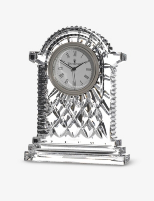 WATERFORD: Lismore Carriage clock 17.5cm