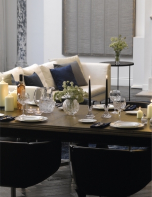 WATERFORD: Lismore glass goblet 17.5cm